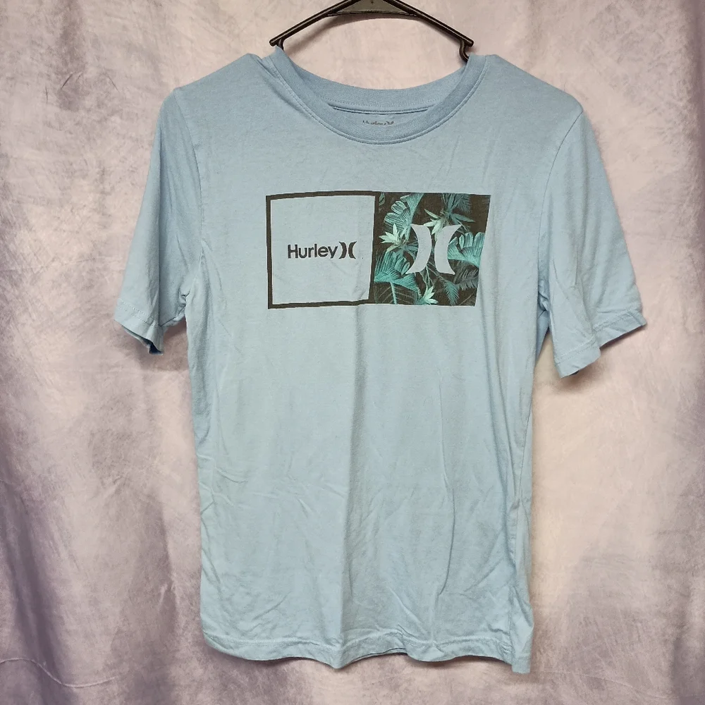 Hurley Blue Tropical Boys Graphic Tee
